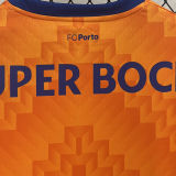 2024/25 Porto Away Orange Fans Soccer Jersey