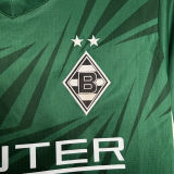 2024/25 Monchengladbach Away Green Fans Soccer Jersey