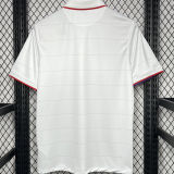 2014 U.S Home White Retro Soccer Jersey