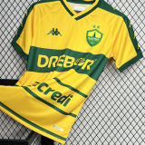2024/25 Cuiabá Home Yellow Fans Soccer Jersey 库亚巴体育