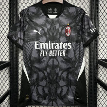 2024/25 AC Milan GK Black Fans Soccer Jersey