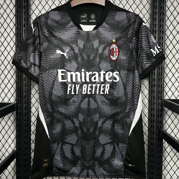 2024/25 AC Milan GK Black Fans Soccer Jersey