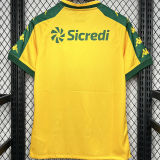 2024/25 Cuiabá Home Yellow Fans Soccer Jersey 库亚巴体育