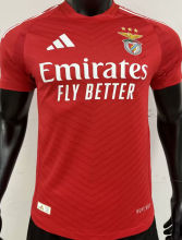 2024/25 Benfica Home Red Player Version Soccer Jersey