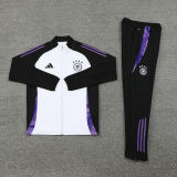 2025 Germany White Jacket Tracksuit