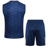 2025 BA Sapphire Blue Vest Training Jersey(A Set)