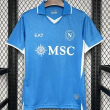 2024/25 Napoli Home Blue Fans Soccer Jersey