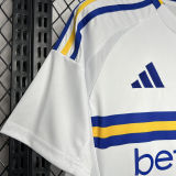 2024/25 Boca Away White Fans Soccer Jersey