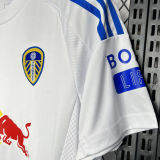 2024/25 Leeds United Home White Fans Soccer Jersey