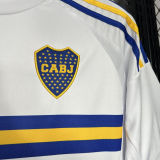 2024/25 Boca Away White Fans Soccer Jersey