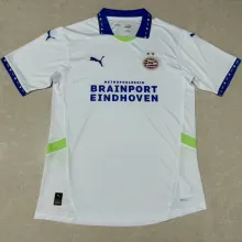 2024/25 P S V Away White Fans Soccer Jersey