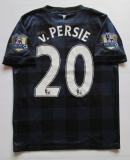 2013/14 M Utd Away Black Retro Soccer Jersey