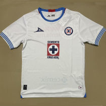 20224/25 Cruz Azul Away White Fans Soccer Jersey