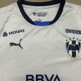 2024/25 Monterrey Away White Fans Soccer Jersey