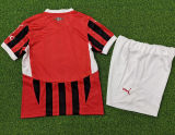 2024/25 AC Milan Home Player Version Kids Jersey 球员版童装