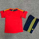 2012 Spain Home Kids Retro Soccer Jersey