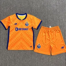 2024/25 Porto Away Orange Kids Soccer Jersey