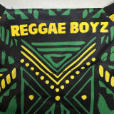 2024/25 JAMAICA Away REGGAE BOYZ Player Version Soccer Jersey