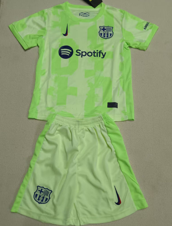2024/25 BA Third Green Kids Soccer Jersey