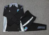 2025 Italy Black Sweater Tracksuit