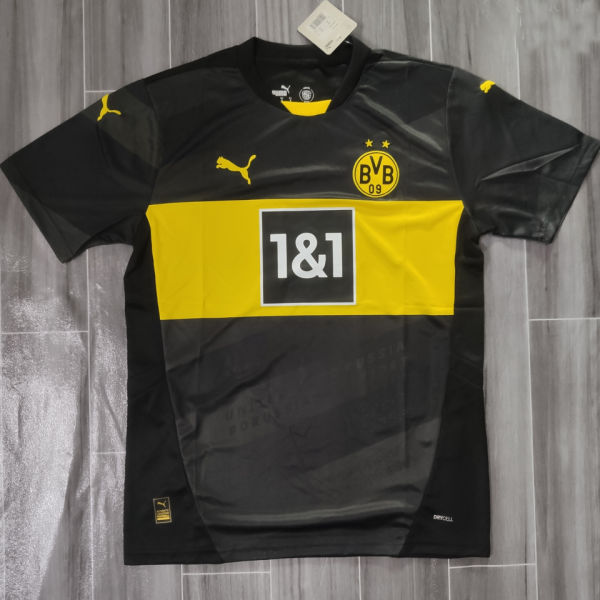 2024/25 BVB Away Black Fans Jersey