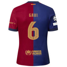 GAVI #6 BA 1:1 Quality Home Fans Jersey 2024/25 (UCL Font 欧冠字体 有号下广告) ★★