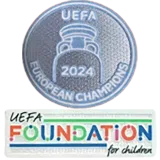 2024 UEFA EUROPEAN CHAMPIONS Patch 2024 欧洲杯冠军章 右袖 (You can buy it Or tell me to print it on the Jersey )