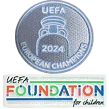 2024 UEFA EUROPEAN CHAMPIONS Patch 2024 欧洲杯冠军章 右袖 (You can buy it Or tell me to print it on the Jersey )