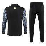 2025 Brazil Black Sweater Tracksuit