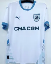 2024/25 MS 1:1 Quality Home White Fans Soccer Jersey