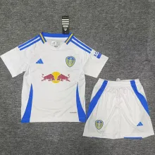 2024/25 Leeds United Home White Kids Soccer Jersey
