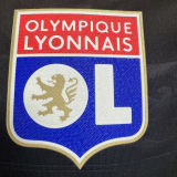 2024/25 Lyon Away Black Player Version Soccer Jersey