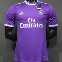 2016/17 RM Purple Away Retro Player Version Soccer Jersey 球员版