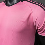 2024/25 Inter Miami Home Pink Player Version Soccer Jersey （No Logo） 光板