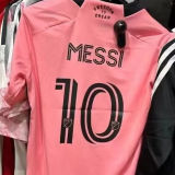 2024/25 Inter Miami Home Pink Player Version Soccer Jersey （No Logo） 光板