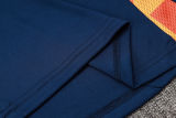2025 M Utd Sapphire Blue POLO Training Tracksuit