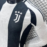 2024/25 JUV Home Player Version Long Sleeve Soccer Jersey