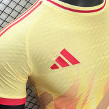 2024/25 Spain Special Edition Yellow Player Version Soccer Jersey