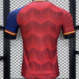 2024/25 Spain Special Edition Red Player Version Soccer Jersey