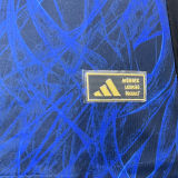 2024/25 Japan Home Y-3 Blue Player Version Long Sleeve Jersey
