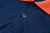 2025 M Utd Sapphire Blue POLO Training Tracksuit