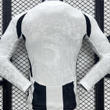 2024/25 JUV Home Player Version Long Sleeve Soccer Jersey