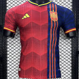 2024/25 Spain Special Edition Red Player Version Soccer Jersey