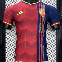 2024/25 Spain Special Edition Red Player Version Soccer Jersey