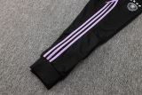 2025 Germany Black Hoody Zipper Jacket Tracksuit