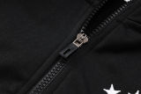 2025 Germany Black Hoody Zipper Jacket Tracksuit