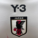 2024/25 Japan Away Y-3 White Player Version Long Sleeve Jersey