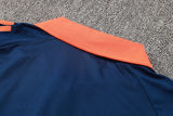 2025 M Utd Sapphire Blue POLO Training Tracksuit