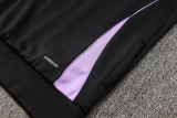 2025 Germany Black Hoody Zipper Jacket Tracksuit