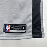 2021 Spurs GINOBILI #20 Grey NBA Jerseys